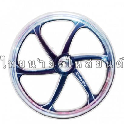 ล้อแมกหน้า 17&quot; Spark110 ยี่ห้อ Racing boy (ดิสเบรค) (ดำด้าน)