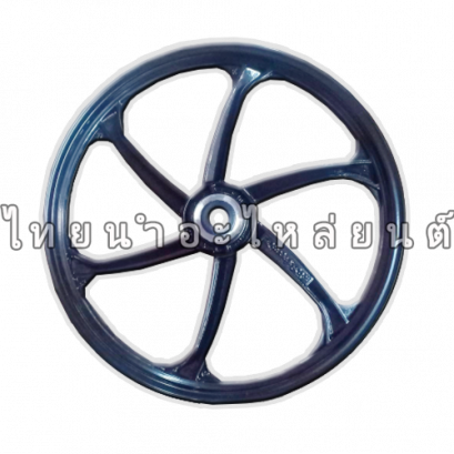ล้อแมกหน้า 17&quot; Spark110 / X1 / Bell-R / Spark135 ยี่ห้อ Racing boy (ดิส) (ดำเต็ม)