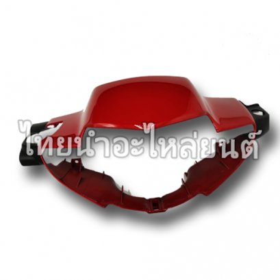 หน้ากากท่อนหน้า เวฟ110 เอส  ยี่ห้อ Manoo (สีแดงส้ม)