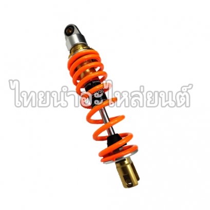 โช๊คหลังเดี่ยว มีโอ ยีห้อ YASUSU (สีส้ม/สะท้อน/ทอง)