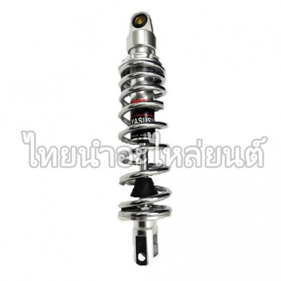 โช๊คหลังเดี่ยว มีโอ ยีห้อ YASUSU (สีชุบ/ชุบ)