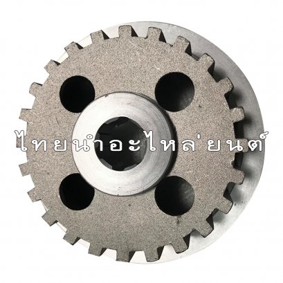 จานคลัช 4 รู JX110 ยี่ห้อ ชาญ