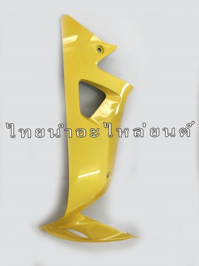 บังลมในคู่ Wave100s 2005 ยี่ห้อ MANOO [Y192C เหลือง]