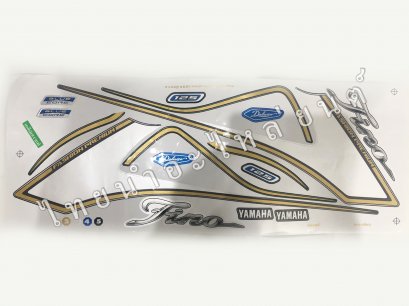 สติ๊กเกอร์ Fino premium รุ่น 34 2016 [ติดรถ สีขาว เขียว]