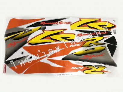 สติ๊กเกอร์ LS125 2001 [ติดรถ สีเงิน]