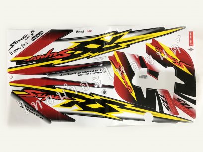 สติ๊กเกอร์ Sonic Max 2003 รุ่น 5 [ติดรถ สีแดง]