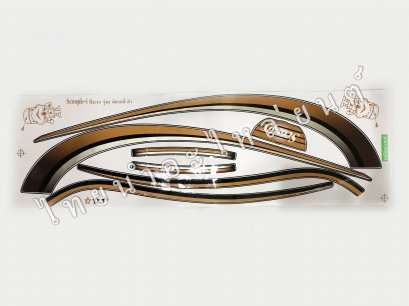 สติ๊กเกอร์ Scoopy-I รุ่น 3 2010 [ติดรถ สีดำ]