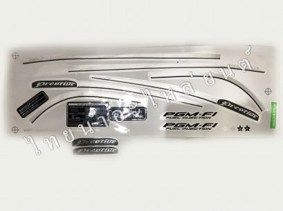 สติ๊กเกอร์ Scoopy-I Prestice Guy รุ่น 20 2014 [ติดรถ สีขาว]