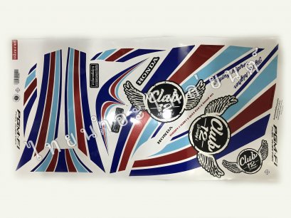 สติ๊กเกอร์ Scoopy-I Club12 2016 รุ่น 22 [ติดรถ สีขาว]