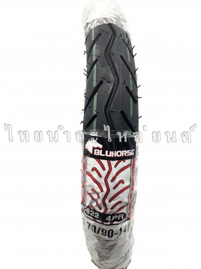 ยางนอก 70/90-14 ยี่ห้อ BLUHORSE 