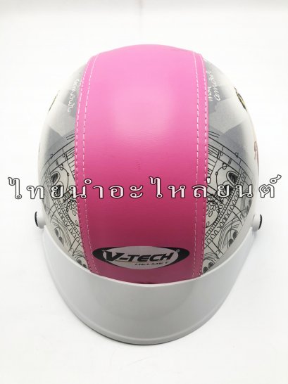 หมวกกันน๊อคครึ่งใบ ยี่ห้อ V-Tech