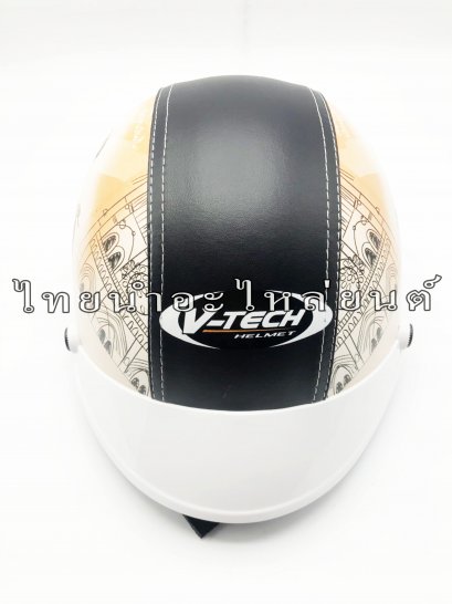 หมวกกันน๊อคครึ่งใบ ยี่ห้อ V-Tech