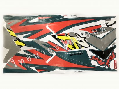 สติ๊กเกอร์ Dash RS ปี 97 [ติดรถ สีเขียว]