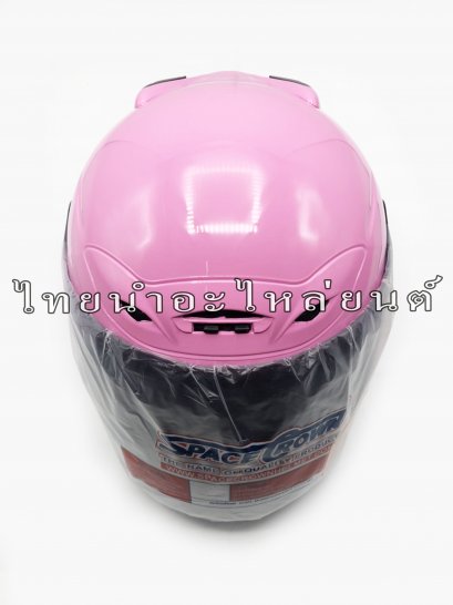 หมวกกันน็อคเต็มใบไม่หุ้มคาง ยี่ห้อ Space Crown