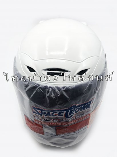 หมวกกันน็อคเต็มใบไม่หุ้มคาง ยี่ห้อ Space Crown