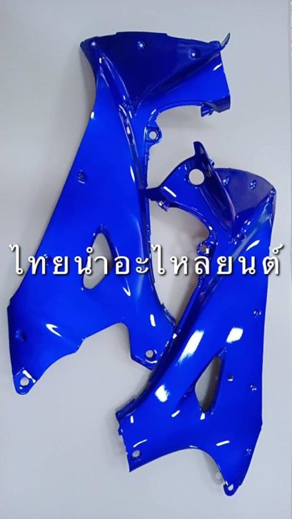 บังลมในคู่ Wave125 ยี่ห้อ MANOO [PB325 น้ำเงิน]