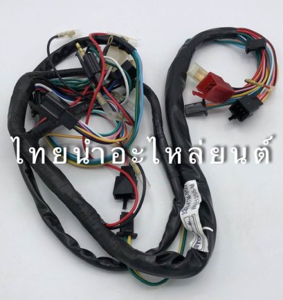 สายไฟชุด เวฟ125s มือ ยี่ห้อ Strom Rider