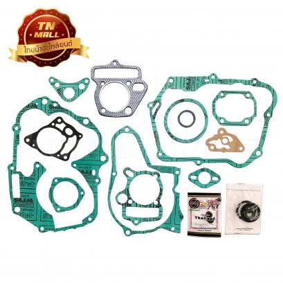 ปะเก็นชุดใหญ่ Lifan110 A-SHAPE [+2V][รูรี] ยี่ห้อ สตรอเบอร์รี่