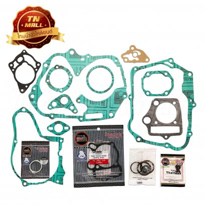 ปะเก็นชุดใหญ่ Lifan110 O-SHAPE [+2V][รูกลม] ยี่ห้อ สตรอเบอร์รี่