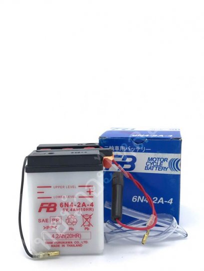 แบตเตอร์รี่น้ำ FB มีฟิวส์ รุ่น F6N4-2A4