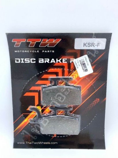 ผ้าดิสหน้า KSR ยี่ห้อ TTW