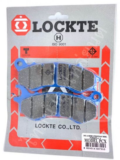ผ้าดิสหน้า PCX ยี่ห้อ LOCKTE