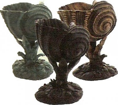 จานวางของหอย