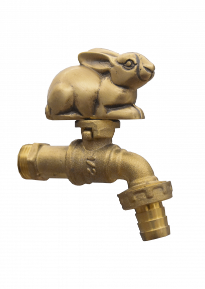 ก๊อกสนาม - กระต่ายนั่ง