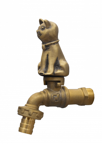 ก๊อกสนาม - แมวนั่ง