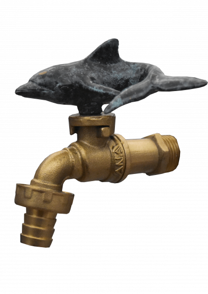 ก๊อกสนาม - ปลาโลมา (เขียวดำ)