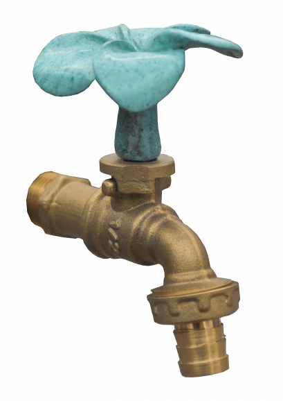 ก๊อกสนาม - ลั่นทมใหญ่กลีบซ้อน (เขียว)