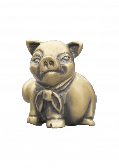 มือจับ - หมูไม่ใส่หมวก