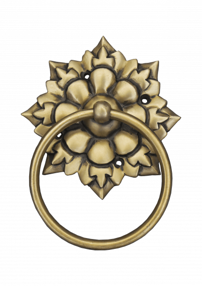 มือจับห่วง - ลายกนก แปดกลีบ