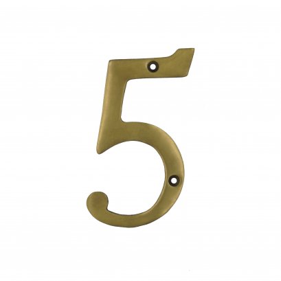 ตัวเลขบาง เรียบ - 5