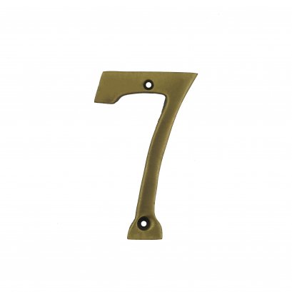 ตัวเลขหนา เรียบ - 7