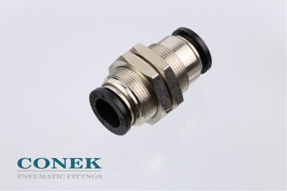 PM Bulkhead Union (ต่อตรงยึดตู้)