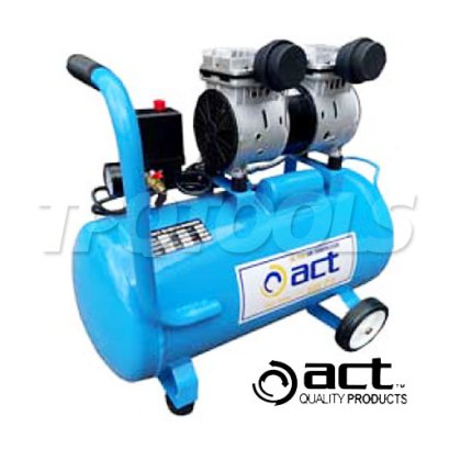 AA-50LT ปั๊มลมออยฟรี เก็บเสียงไร้น้ำมัน ขนาด 50 ลิตร 550W/1400RPM/60DB NOISE ACT
