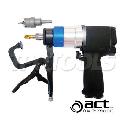 ACT2181K เครื่องเจาะรอยอาร์ค เจาะเหล็ก ใช้ลม ตัวถังรถยนต์ SPOT DIRLL 8 มม. (OD) ACT