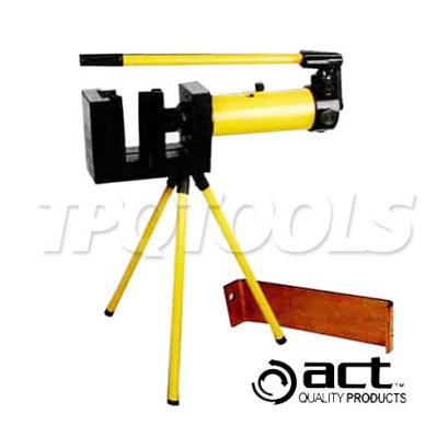 ACT-120-3IN1 เครื่องตัด-ดัดบัสบาร์+พันซ์เจาะรู (ทองแดง) ไฮโดรลิค (3 IN 1) ความกว้างชิ้นงาน 120 มม. &quot;ACT&quot;