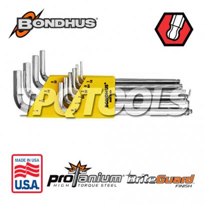 ชุดประแจหกเหลี่ยม หัวบอล BD16938