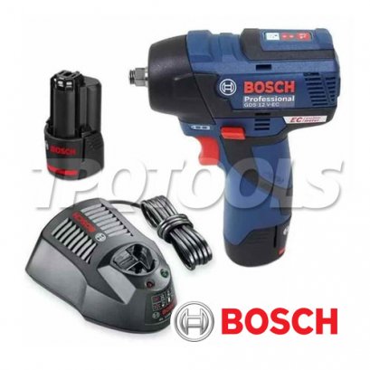 GDS12V-EC (06019E01K1) สว่านไขควงกระแทกไฟฟ้าไร้สาย 12V BOSCH