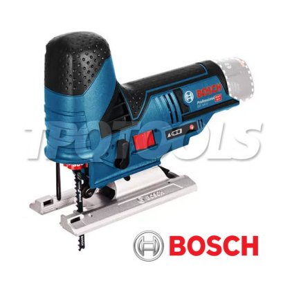 GST12VLI (SOLO) เลื่อยจิ๊กซอไร้สาย 12V ตัดไม้ 70 มม. / ตัดเหล็ก 3 มม. ความเร็วรอบ 1500-2800 ครั้ง/นาที +พร้อมระบบปรับเตะช่วงขัก 18 มม. น้ำหนัก 1.5 กก. (เครื่องเปล่า) #06015A10L1 BOSCH