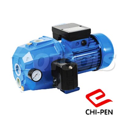 DP-370A ปั๊มหอยโข่งบอดี้อลูมิเนียม มอเตอร์ขดลวดทองแดง ใบพัดพลาสติก ขนาด 1.1/4&quot; x 1&quot; ส่งสูงสุด 80 เมตร 1HP 220V CHIPEN