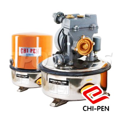 HL-150WS ปั๊มน้ำอัตโนมัติ ถังสแตนเลส ขนาด 3/4&quot; x 3/4&quot; ส่งสูงสุด 25 เมตร 150W 220V CHIPEN