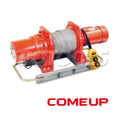 CWG-30151 รอกกว้านสลิงไฟฟ้า ยก 500 กก. มอเตอร์ 1.5 hp x 4 P ยกสูง 58 ม. COME UP