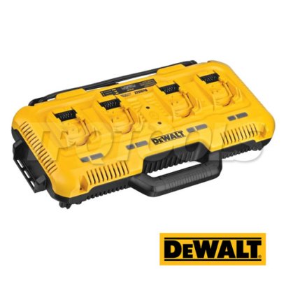 DCB104-QW แท่นชาร์จแบตเตอรี่ 4 ช่อง รุ่นชาร์จเร็ว "DEWALT" ดีวอลท์