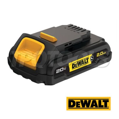 DCB183G-B1 แบตเตอรี่ 20V MAX 2.0AH รุ่นกันน้ำมัน "DEWALT" ดีวอลท์
