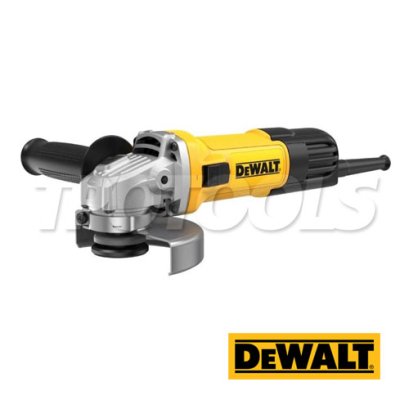 DWE750S-B1 เครื่องเจียร์ 4 นิ้ว / 100 มม. อัลต้าสลิม สวิตช์เลื่อนข้าง 750 วัตต์ ความเร็วรอบ 12000RPM "DEWALT" ดีวอลท์