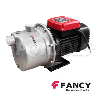 "FANCY" FJm102C	ปั๊มน้ำเจ็ทไฟฟ้าชนิดใบพัดเดียว ดูดน้ำเอง ขนาดท่อ 1 นิ้ว x 1 นิ้ว กระแสไฟ 1.5 แรง/1.1 KW./220V ส่งสูง 55 เมตร
