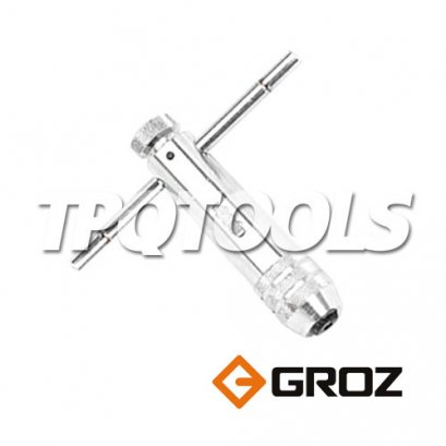 ด้ามจับดอกต๊าป แบบหัวก๊อกแก๊ก GROZ TW/R/5-16, TW/R/1-4